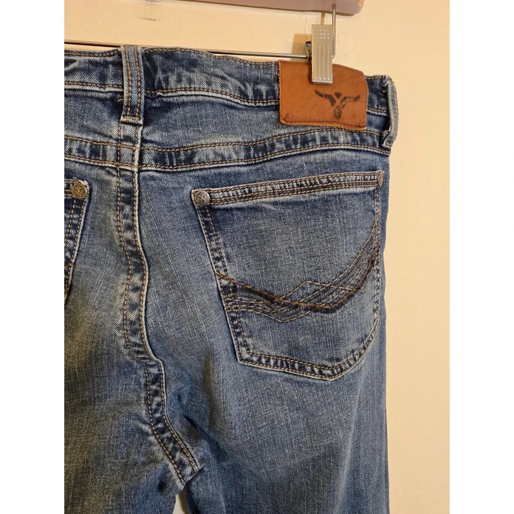 Wrangler 20X No. 44 Slim Fit Jeans Mens 33x36 Medium Wash Stretch 1044MWXMA